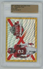 Patrick Surtain II 2021 Leaf Metal Draft State Pride Gold Wave Proof /1/1