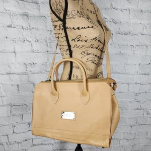 Valentino Milano NY lilly beige shoulder bag leather crossbody strap A35C - Picture 1 of 5