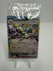Pokemon Prismatic Evolutions Umbreon 060/131 Stamped Surprise Box Promo Sealed - Picture 1 of 3