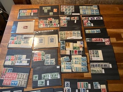 SELLOS DE CORREO AÉREO ESLOVENSO Croacia como nuevos y usados 26 tarjetas an24 Foto 1 de 4