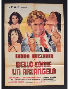manifesto BELLO COME UN ARCANGELO lando buzzanca carnacina A481 - Imagen 1 de 1