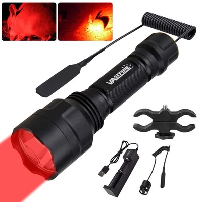 Taktische Taschenlampen Rot Jagd Licht Nachtbeobachtung, Astronomie, Luftfahrt - Bild 1 von 4