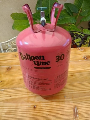 Заправляемый гелиевый бак воздушный шар время 8,9 куб футов с гелием - Изображение 1 из 4