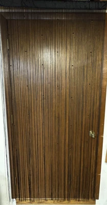 Door Curtain Fly Screen Beaded Window String Curtains Room Dividers Black - Image 1 of 4