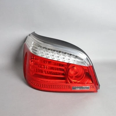 2008-2010 BMW 528i 535i 550i M5 Left Tail Light LCI 63217180515 OEM Used - Image 1 of 4