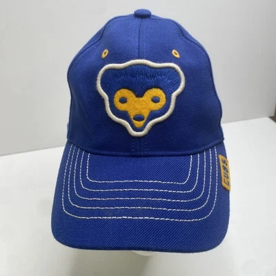 Cubs Chicago Hat Fitted Stretchback S/M MLB Unisex '47  Cap Baseball Athleisure - Image 1 of 4