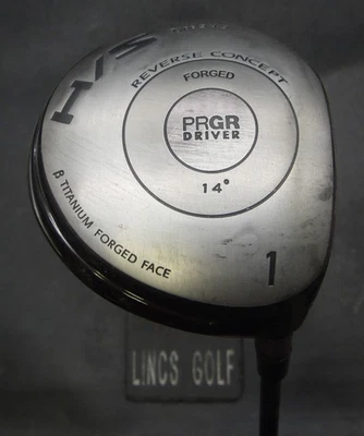 PRGR H/S Type 315 Reverse Concept 14° Driver Stiff Graphite Shaft TourEdge Grip - Image 1 of 4