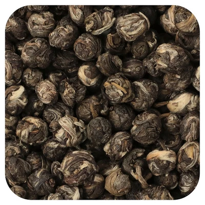 Té verde de perlas de jazmín orgánico, 16 oz (453 g) Foto 1 de 2