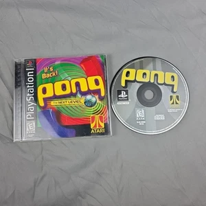 Pong: The Next Level (Sony PlayStation 1, 1999) CIB Complete In Box - Picture 1 of 8