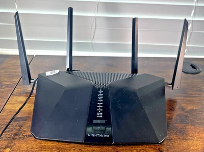 NETGEAR Nighthawk AX6-6 Stream WiFi Router - AX5400  Model RAX50 Tested EUC C - Image 1 of 4