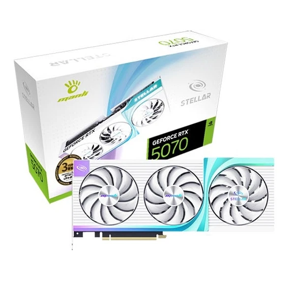 MANLI Stellar GeForce RTX 5070 OC D7 12GB / Gaming Graphics Card / Express - Image 1 of 1