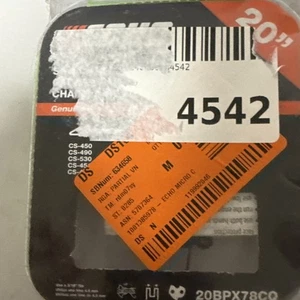 ECHO 20 Pollici Catena per Motosega 20BPX78CQ per Motosega (2501) - Foto 1 di 3
