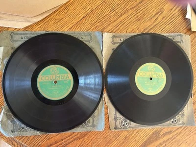2-78rpm Swedish Ladies Trio-FYRA SMA GRISAR/I ROSEN DORF Columbia E4082/E4002 - Image 1 of 4