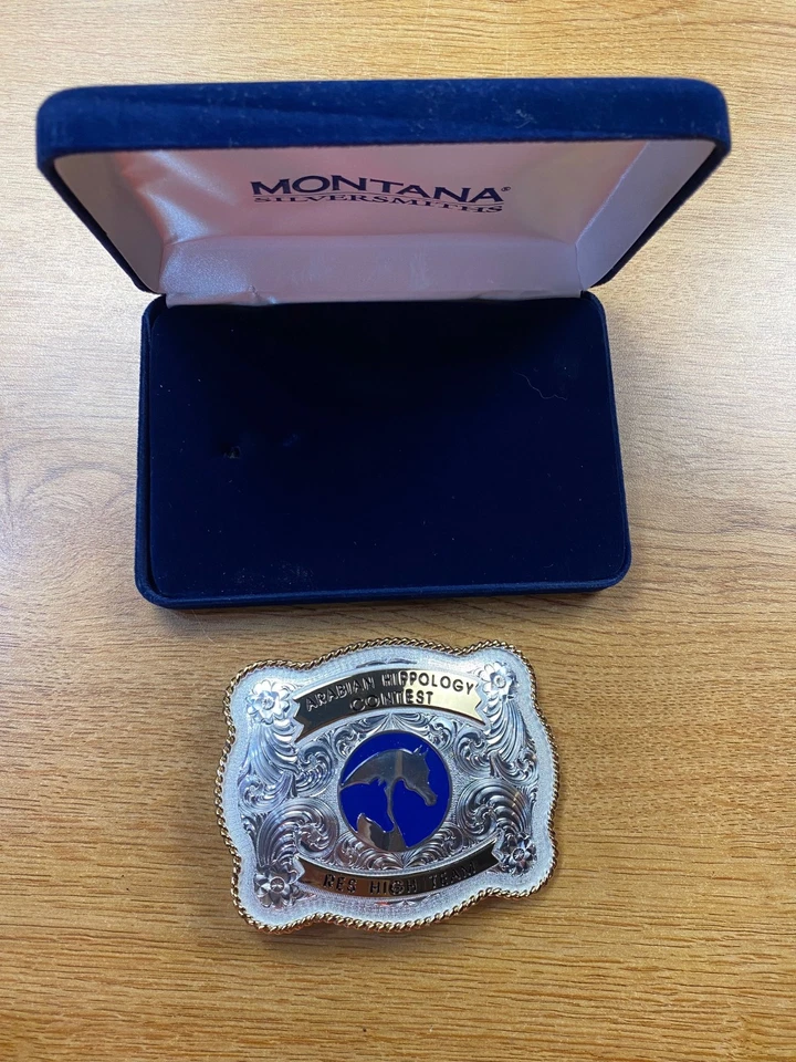 Arabian Hippology Contest RES High Team Belt Buckle - Image 1 of 4