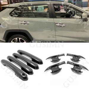 Side Door Handle Bowl Cover Cap Decor Molding Trim For 2019-2025 Toyota RAV4 - Picture 1 of 16