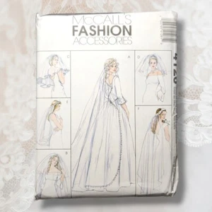 McCalls 4126 - Brautschleier, sechs Stile Hochzeit Mode Fabrik gefaltet unbenutzt - Bild 1 von 1