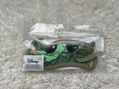 Disney Parks Star Wars Baby Yoda The Child Cloth Face Mask Adult X-Large Grogu - Image 1 of 2