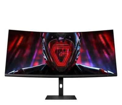 Xiaomi Curved Gaming-Monitor G34WQi 34 Zoll Display 3440 x 1440 (UWQHD) VA LED - Bild 1 von 4