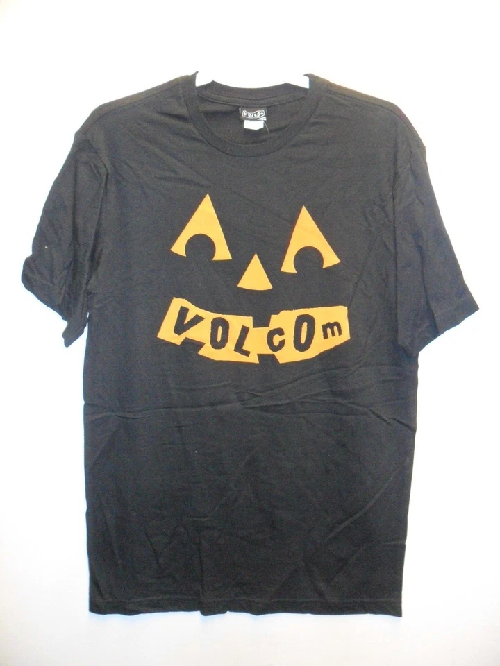 VOLCOM Men's S/S T-Shirt JACK O PISTOL - Black - Medium - NWT - LAST ONE LEFT - Image 1 of 1