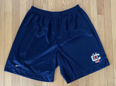Vintage Authentic NIKE Team UCONN HUSKIES Basketball Shorts Size XXL Cover