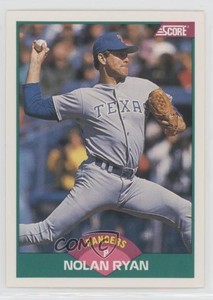 1989 Score Rookie & Traded Box Set Nolan Ryan #2T HOF
