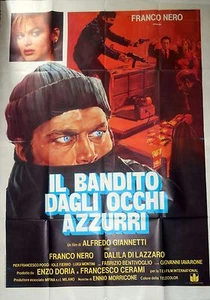 manifesto movie poster 4F IL BANDITO DAGLI OCCHI AZZURRI FRANCO NERO GIANNETTI - Picture 1 of 1