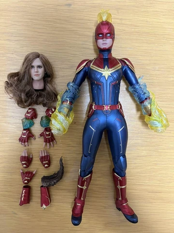 Hot Toys Captain Marvel Avengers Endgame Iron Man Cover