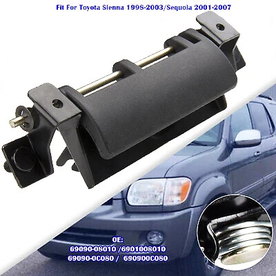 Manija de puerta de pestillo trasero de maletero de metal para Toyota Sienna Sequoia 1998-2007 Foto 1 de 4