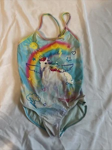 Unicorn Flip-able Sequence Swimsuit Size Large 10-12 Plus From Wonder Nation - Picture 1 of 3