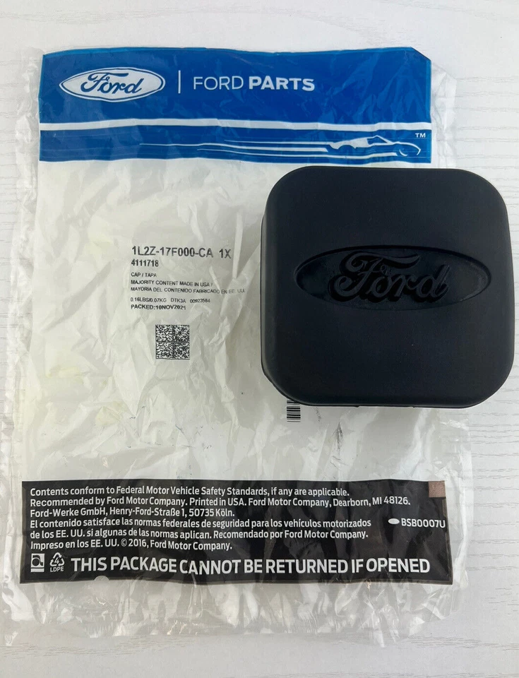 1L2Z17F000CA Ford OEM Trailer Hitch Tow Eye Cap Cover