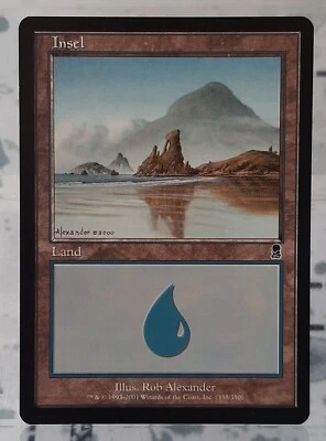 Magic Vintage - Insel / Island (V.4) - Common/Land - Odyssey - DE/NM - Bild 1 von 3