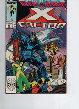 X-FACTOR #25 ((MARVEL 1988) FIRST SERIES-3rd app angel as DEATH-KEY COMIC-VF