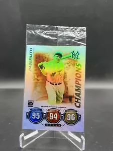 2010 TOPPS ATTAX UNOPENED SEALED Babe Ruth PACK New York Yankees - Picture 1 of 2