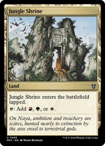 Magic The Gathering Jungle Shrine - Murders at Karlov Manor Commander #268 - Imagen 1 de 1