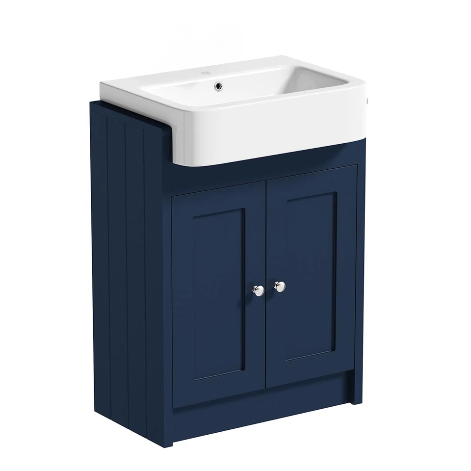 BELOFAY Vanity Unit with Basin | 600mm Floor-Standing Bathroom Cabinet - Image 1 of 1