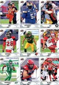 2019 UD UPPER DECK CFL COMPLETE BASE SET 1-200 - Picture 1 of 2