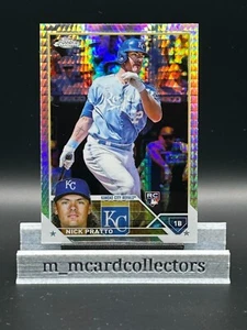 NICK PRATTO RC 2023 Topps Chrome Prism Refractor #85 Kansas City Royals Rookie - Picture 1 of 3