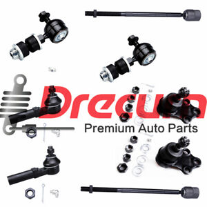 8Pcs Ball Joints Tie Rod Ends Sway Bar Links For 1993-2002 Nissan Quest Mercury