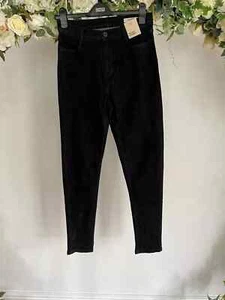 Marks & Spencer Jeans Damen schwarz M&S Mid Rise Skinny Leg Größe 10 lang NEU - Bild 1 von 9