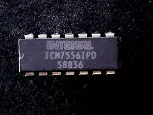 ICM7556IPD - Intersil General Purpose Timer IC (DIP-14) GENUINE - Foto 1 di 1