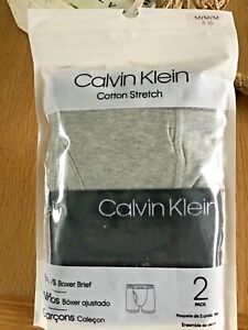 Boys Calvin Klein Pack of 2 Boxer Briefs in sealed pack size M age 8-10 yrs