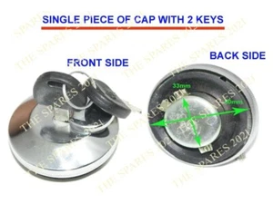 Tapa del tanque de combustible + 2 llaves aptas para Suzuki SJ410 413 Samurai Drover Sierra # - Imagen 1 de 3