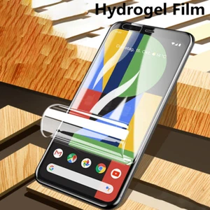 Hydrogel Film For Google Pixel 7a 6 Pro 5a 5 4 XL 4a 3a 3 Screen Protector Film - Picture 1 of 19