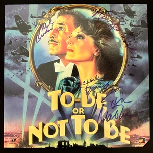 The "To Be or Not To Be" LD signed by Mel B., Anne B., Tim M., & Charles D. - Picture 1 of 2