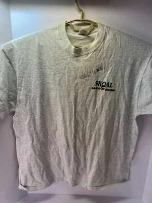 Vintage Signed Kenny Schrader Skoal Bandit Racing New With Out Tags - Image 1 of 4