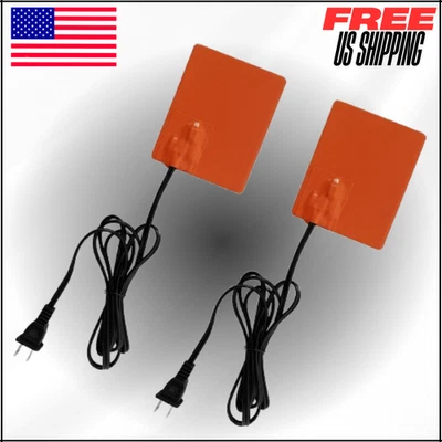 Bloque de motor calentador bandeja de aceite almohadilla con termostato 120V 150W 4 X 5" autoadhesivo 2 piezas Foto 1 de 4