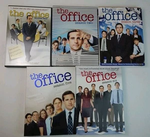 The Office US DVD Lot Seasons 1 2 3 5 6 Carell Wilson Krasinski Kaling *AS IS* - Picture 1 of 4