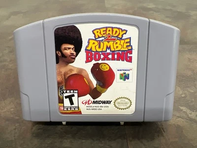 READY 2 RUMBLE BOXING (NINTENDO N64) AUTHENTIC CART - TESTED (WBP013371) - Image 1 of 4