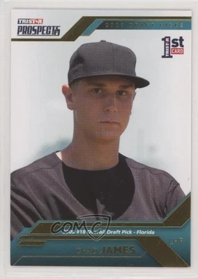 2009 TRISTAR Prospects Plus Gold /50 Chad James #14 - Image 1 of 2