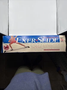 Exer-Slide Übungsrutschbrett seitlich Home Fitness mit Booties - Bild 1 von 1
